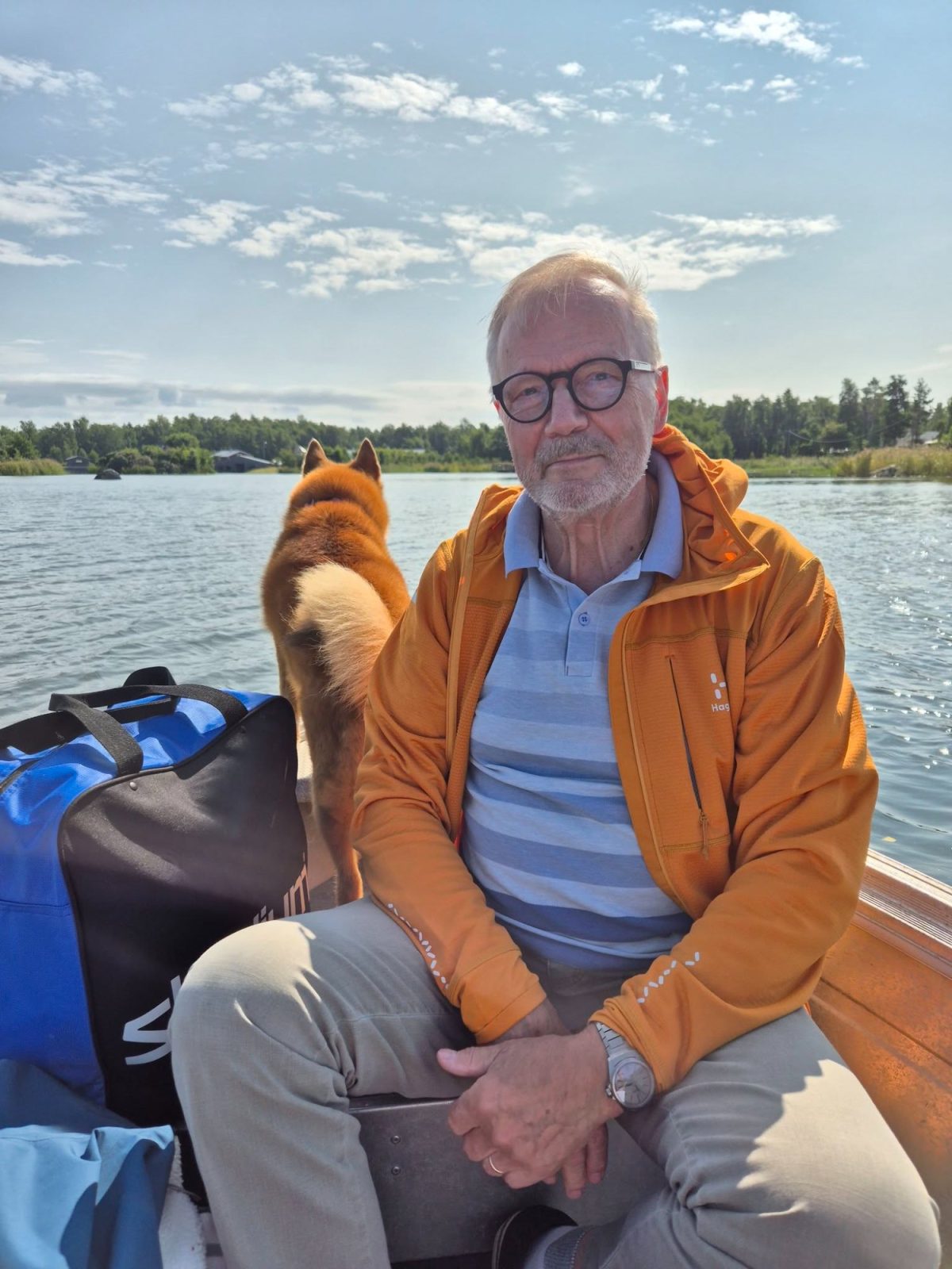 Martti Talja. Soome Karjala Liit: viisteist tuhat liiget, umbes kolmsada seltsi. Foto: Martti Talja isiklik Facebooki-leht.