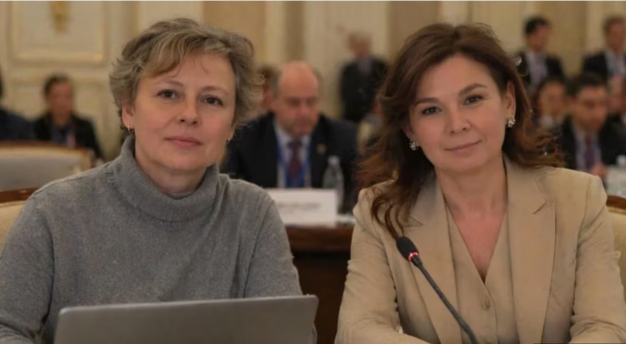 Наталья Леонгардт и Дарья Егерева. Фото: "Радио Свобода".